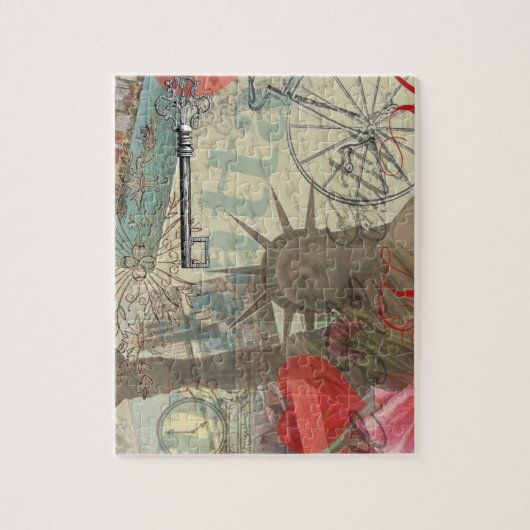 New York City Collage Legpuzzel (Verticaal)