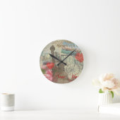  New York City Collage Ronde Klok (Huis)