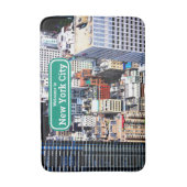 New York City colorful modern Badmat (Voorkant Verticaal)