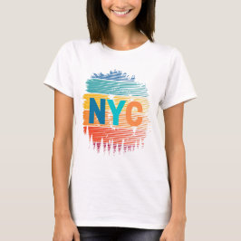New York City Colorful T-Shirt