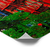 New York City "Columbus Ave" West Side Poster (Hoek)