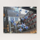 New York City Columbus Cirkel kerststaren NYC Legpuzzel (Horizontaal)