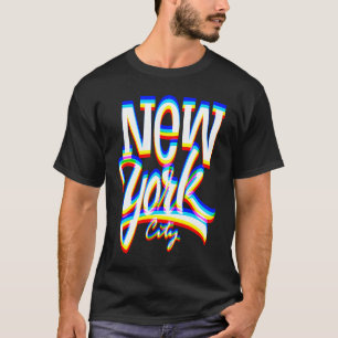 NEW YORK CITY Cool Typografisch T-shirt