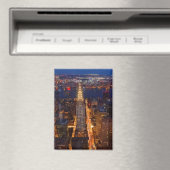 New York City - Crysler Building at night Magneet (Insitu (Vaatwasser))