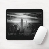 NEW YORK CITY custom monogram mousepad Muismat (Met muis)
