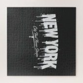 New York City Dat Nooit Slaapt Legpuzzel (Horizontaal)