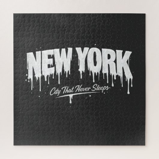 New York City Dat Nooit Slaapt Legpuzzel (Verticaal)