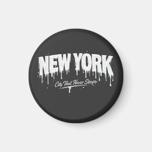 New York City Dat Nooit Slaapt Magneet
