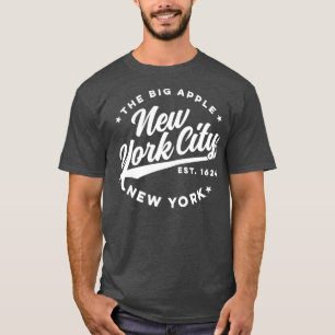 New York City de grote Apple VS T-shirt
