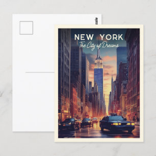 New York City De Stad van Dromen Briefkaart