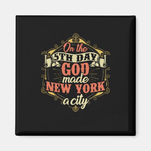 New York City Design Magneet (Voorkant)