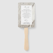 New York City Destination NYC Trouwprogramma Handwaaier (Achterkant)