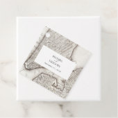 New York City Destination NYC Wedding Bedankjes Labels (In situ)