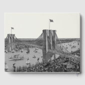 New York City Destination NYC Wedding Gastenboek (Achterkant)