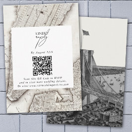 New York City Destination NYC Wedding Informatiekaartje