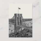 New York City Destination NYC Wedding Informatiekaartje (Achterkant)