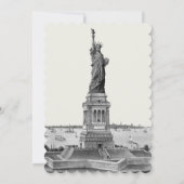 New York City Destination NYC Wedding Kaart (Achterkant)