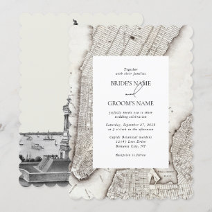 New York City Destination NYC Wedding Kaart