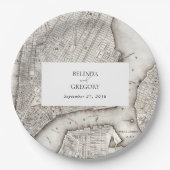 New York City Destination NYC Wedding Papieren Bordje (Voorkant)