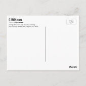 New York City die Brooklyn Bridge schildert Briefkaart (Achterkant)