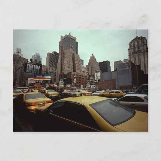  New York City DKNY-teken Broadway @ Houston Briefkaart (Voorkant)