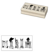 New York City Easter NYC Landmarks Buildings Rubberstempel (Gestempeld)