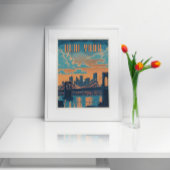 New York City - Een  genot Poster