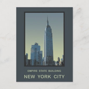 New York City Empire State Building Briefkaart