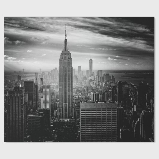 New York City Empire State Building Cadeaupapier (Vlak)