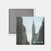 New York City Empire State Building Fotomagneet Magneet (Voorkant / Achterkant)