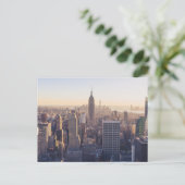 New York City Empire State Building Iconic Postcar Briefkaart (Staand voorkant)