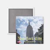 New York City Empire State Building magneet (Voorkant / Achterkant)