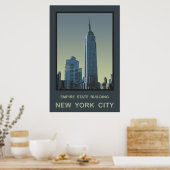 New York City Empire State Building Poster (Keuken)