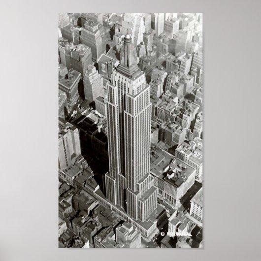 New York City - Empire State Building Poster (Voorkant)