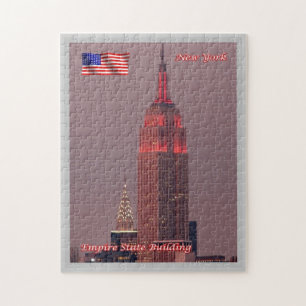 New York City - Empire State Building - VS - Legpuzzel