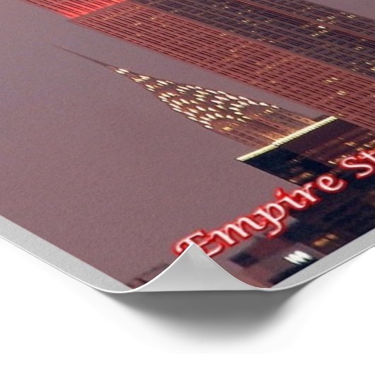 New York City - Empire State Building - VS - Poster (Hoek)