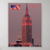 New York City - Empire State Building - VS - Poster (Voorkant)