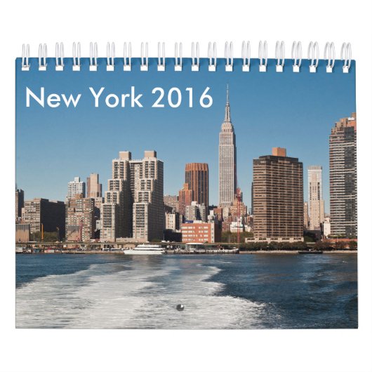 New York City en Manhattan Calendar 2016 Kalender (Hoes)