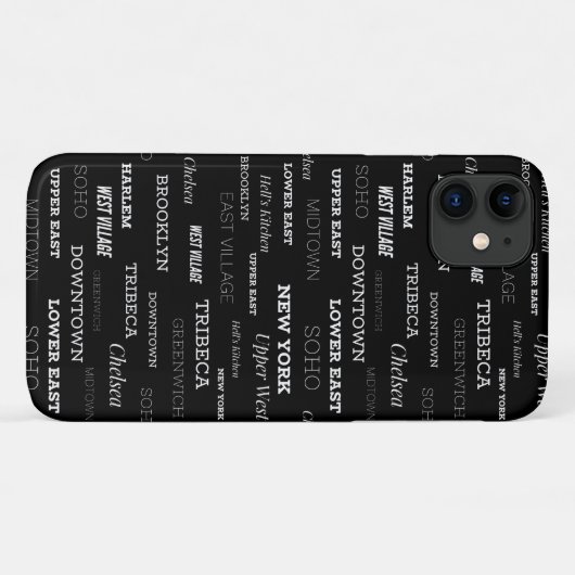 New York City ENBOR Case-Mate iPhone Case (Achterkant (horizontaal))