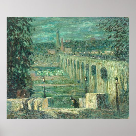 New York City - Ernest Lawson Fine Art Poster (Voorkant)