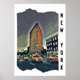 New York City Esthetische Fotokunst       Poster