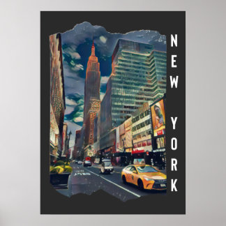 New York City Esthetische Fotokunst Poster