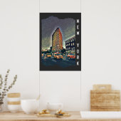 New York City Esthetische Fotokunst       Poster (Keuken)