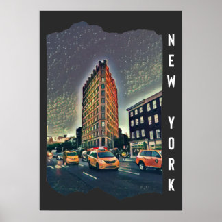 New York City Esthetische Fotokunst Poster