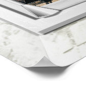 New York City Fake Window Uitzicht Poster (Hoek)