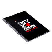 New York City Feelings Black notebook Notitieboek (Rechterzijde)