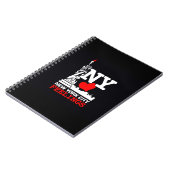 New York City Feelings Black notebook Notitieboek (Linkerzijde)