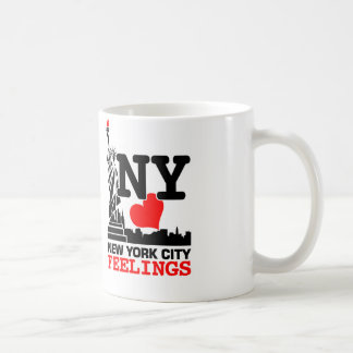 New York City Feelings White Mok