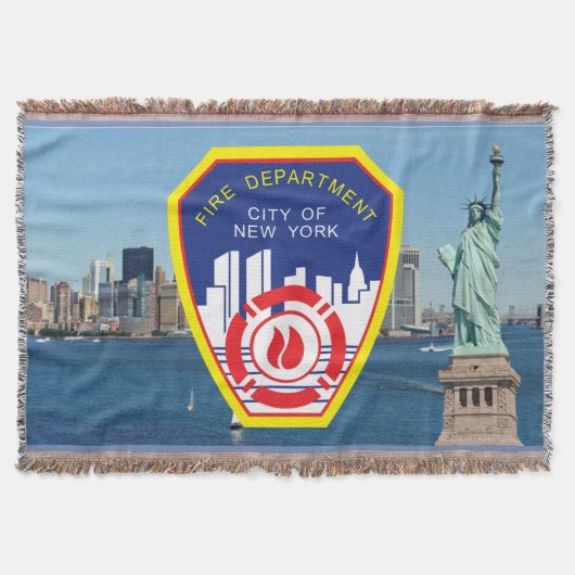 New York City Fire Department Deken (Voorkant)
