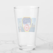 New York City Fire Department Glas (Achterkant)